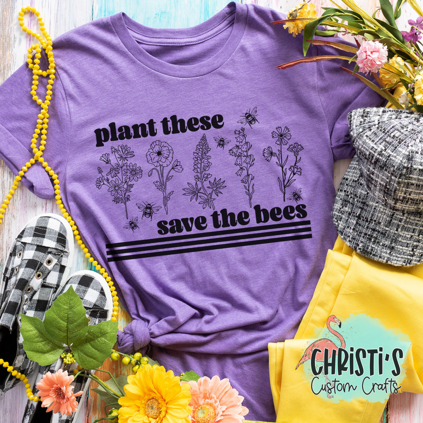 Plant these save the bees
