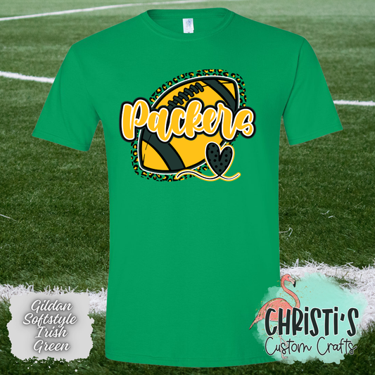 Leopard outline Football