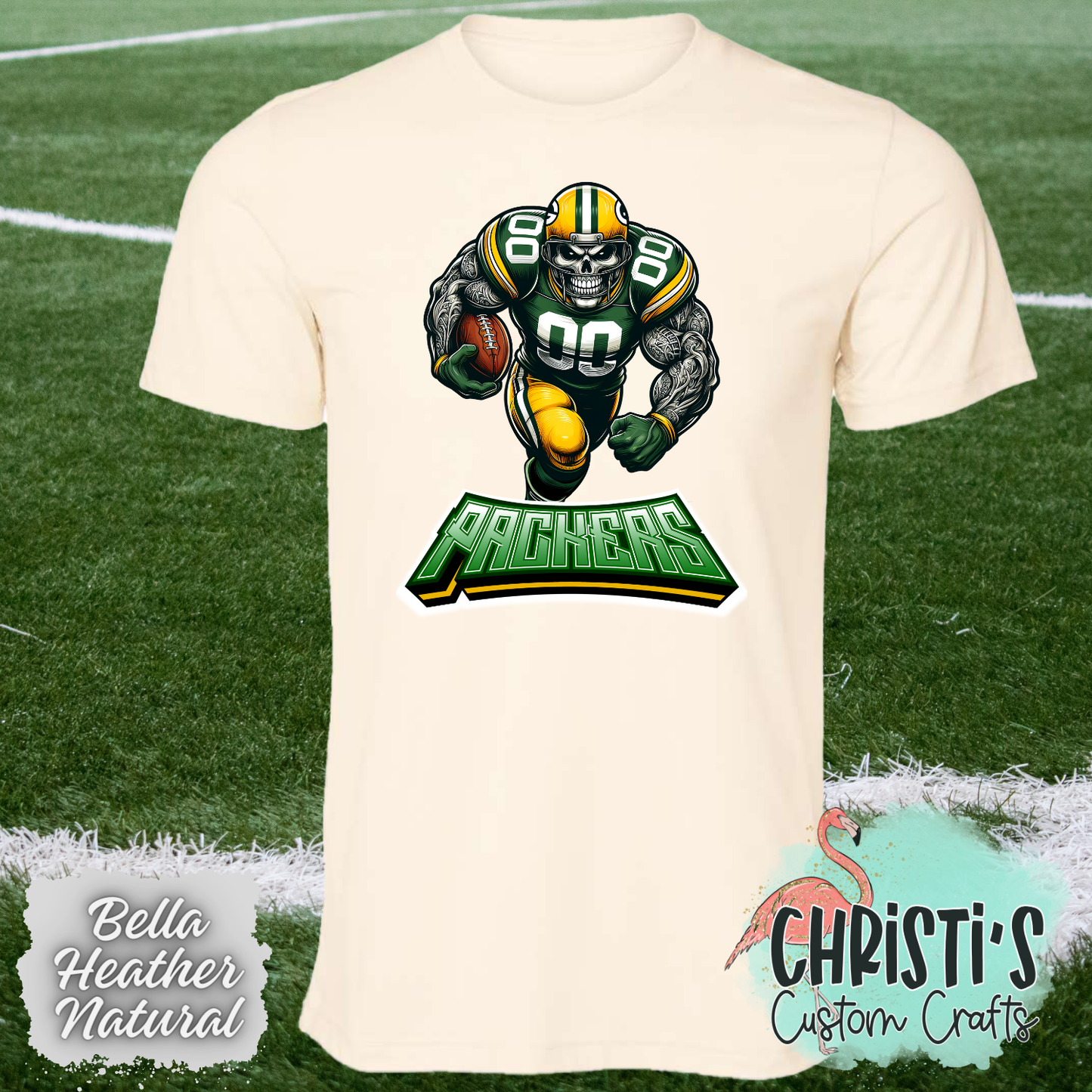 Packers Skull Player