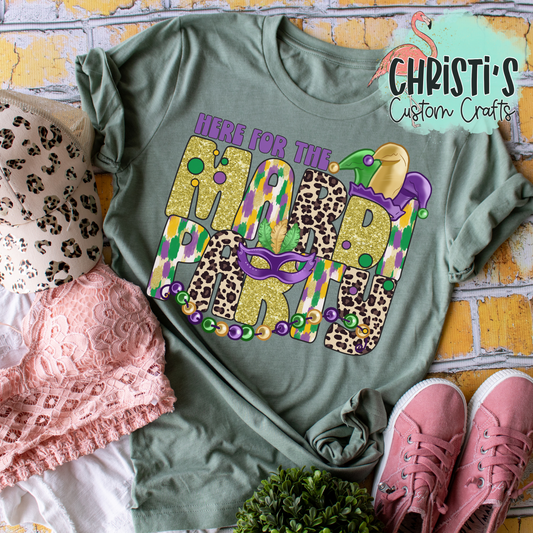 Here for the Mardi Party