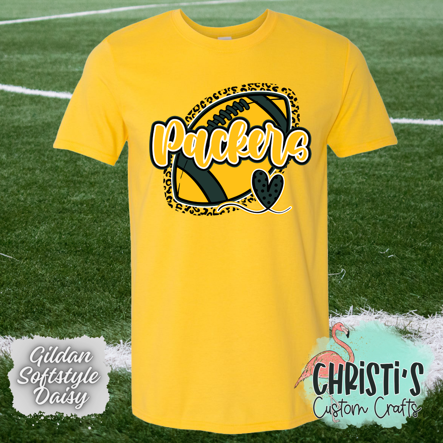 Leopard outline Football