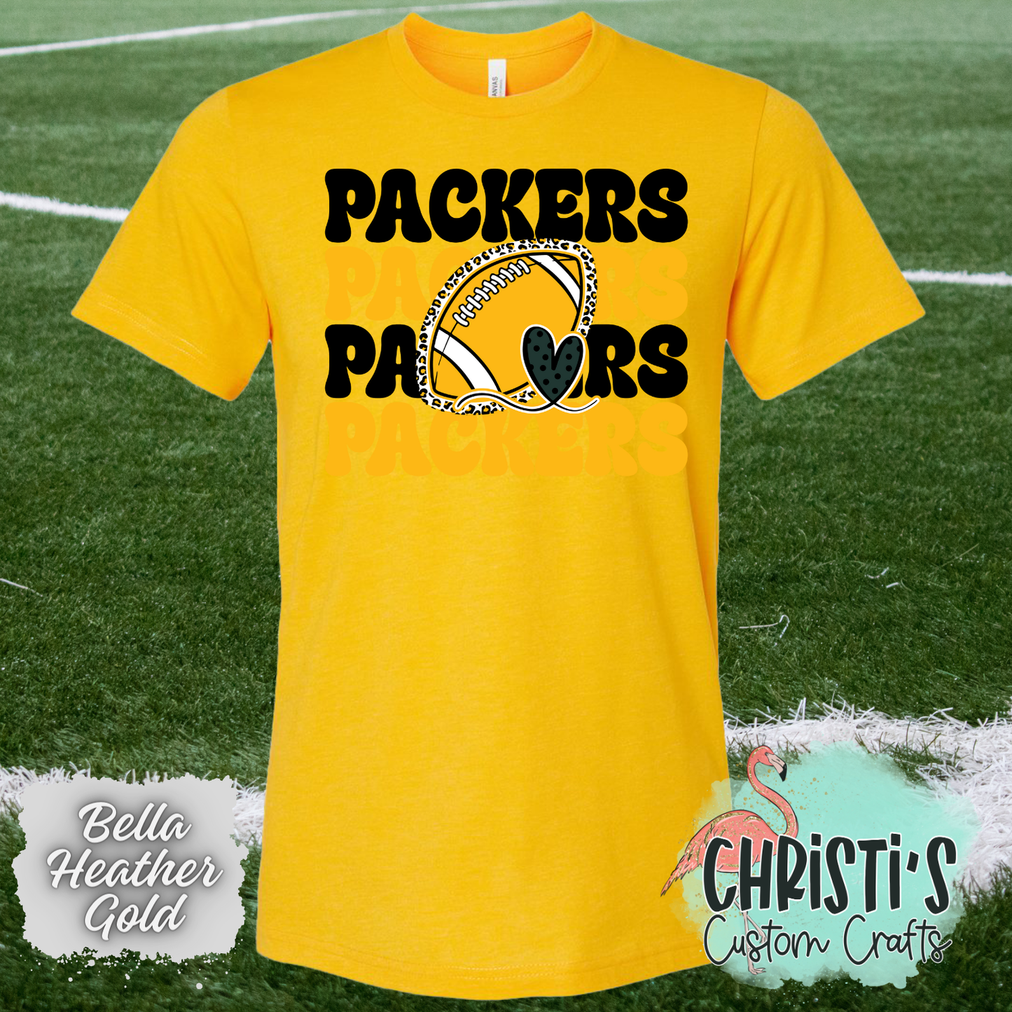 Black and Gold Packers Repeat