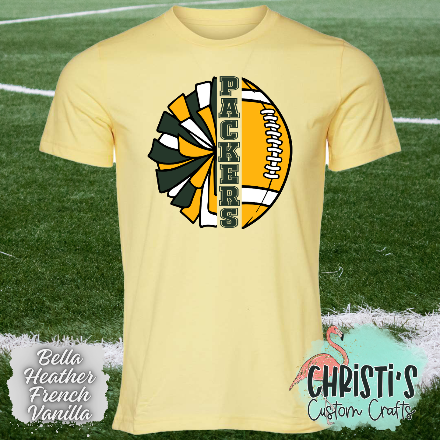 Packers Pom Pom & Football