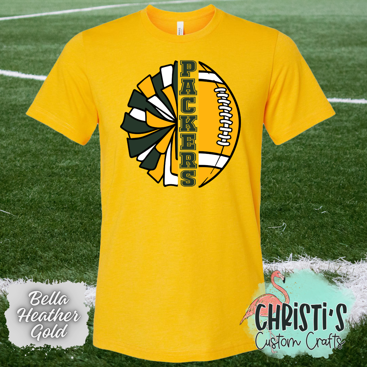 Packers Pom Pom & Football