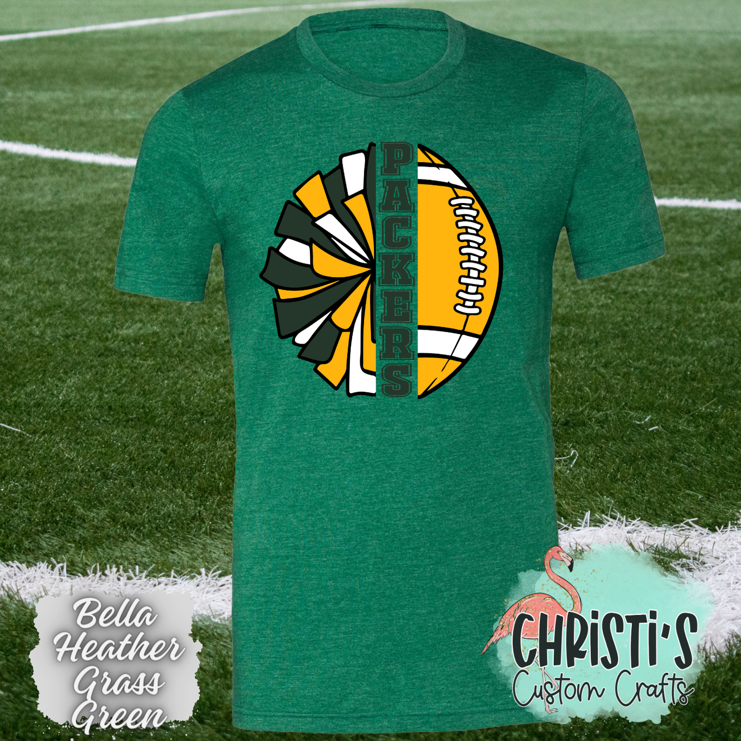 Packers Pom Pom & Football