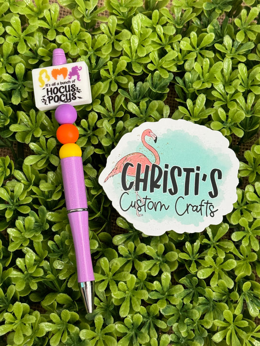 Purple Halloween Pen
