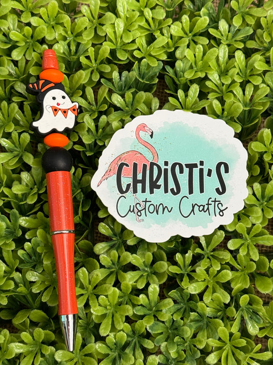Orange Ghost Pen