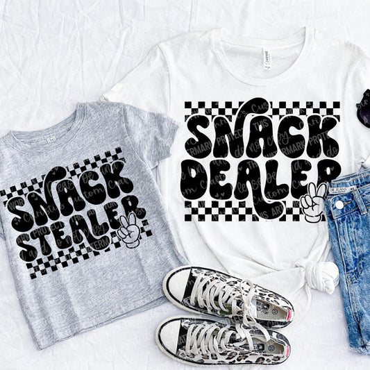 Snack Dealer *Adult Shirt* (Mini & Me)