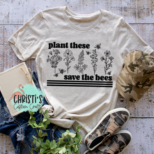 Plant these save the bees
