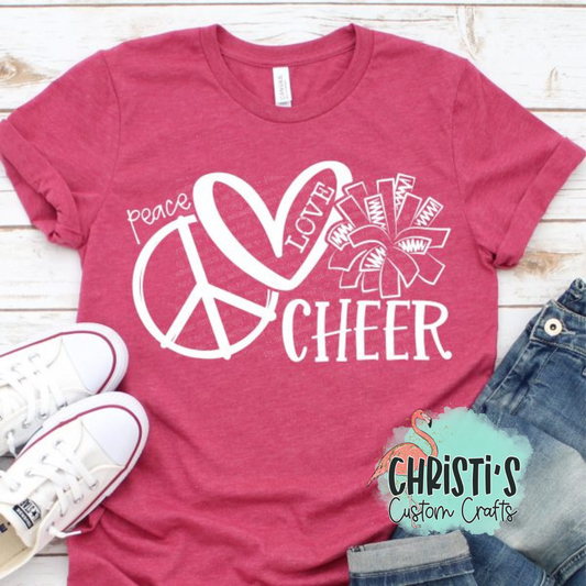 Peace Love Cheer