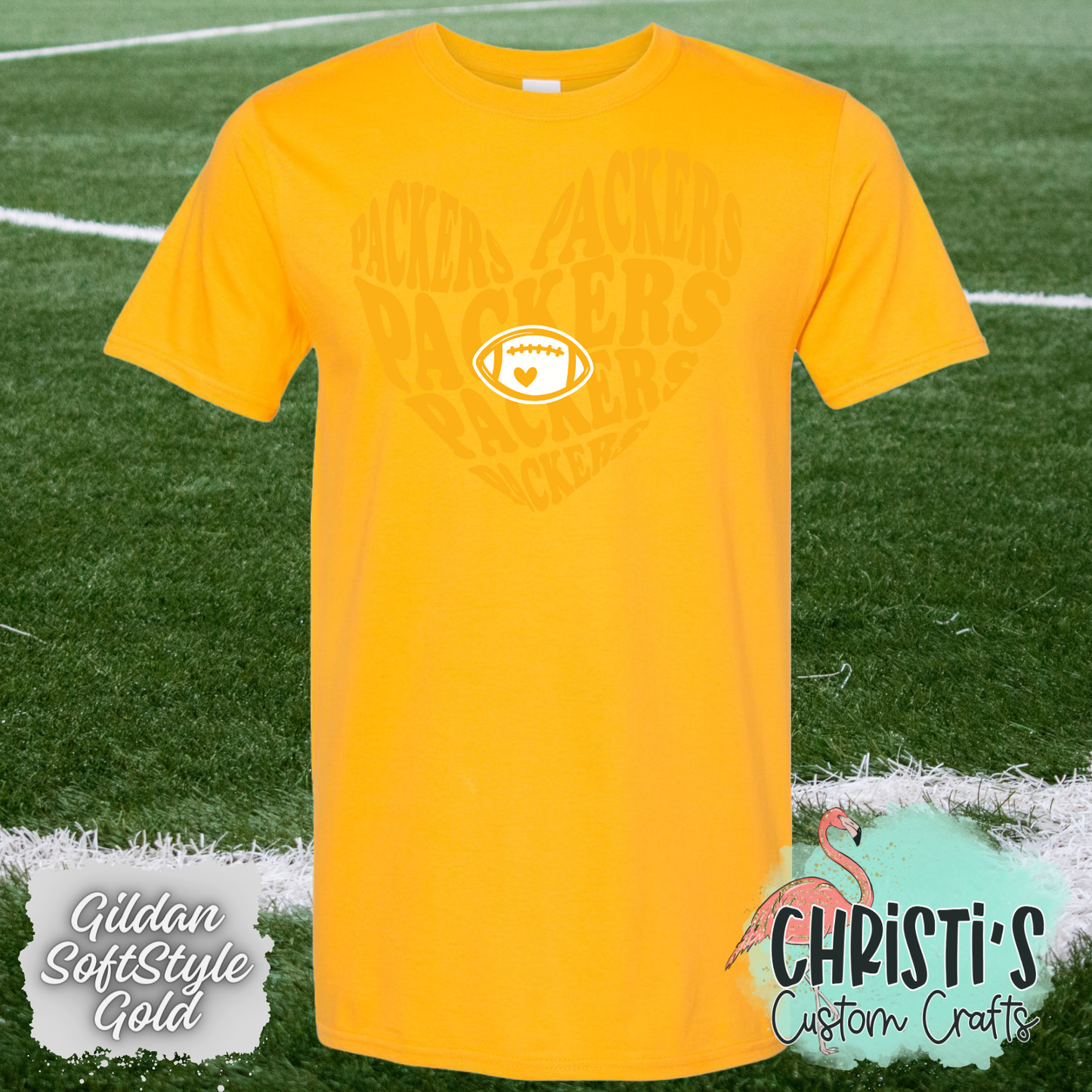 Packers repeat Heart Shape