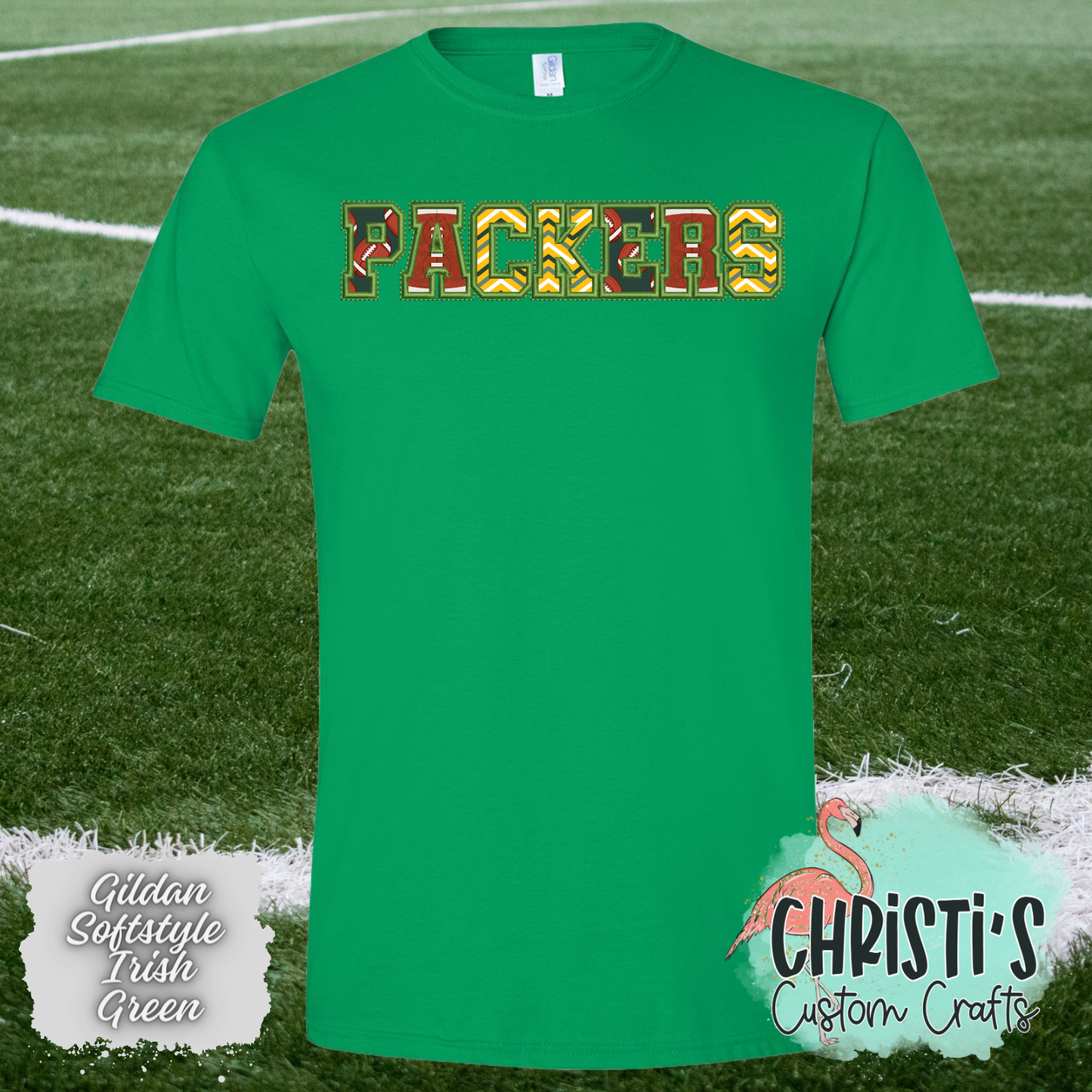 Packers Varsity fill prints