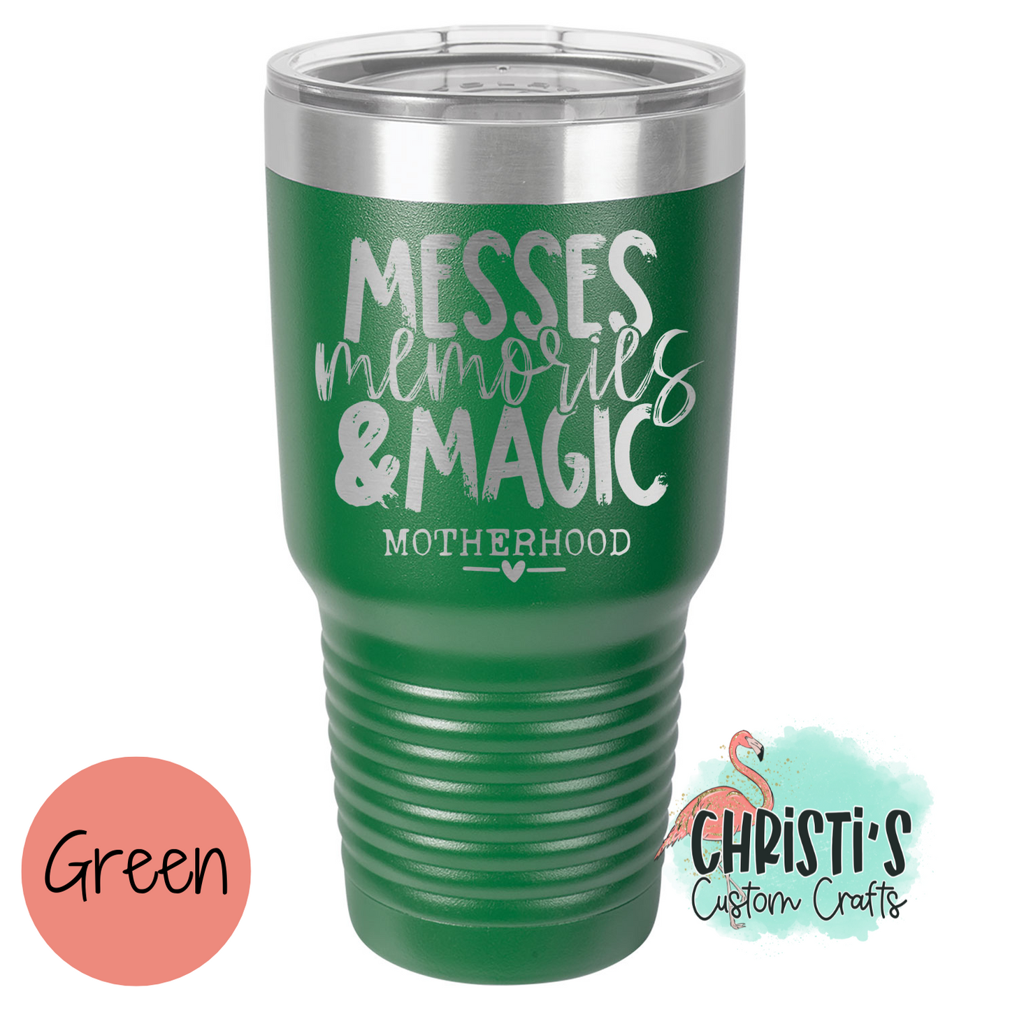 Messes Memories & Magic Powder Coated Tumblers