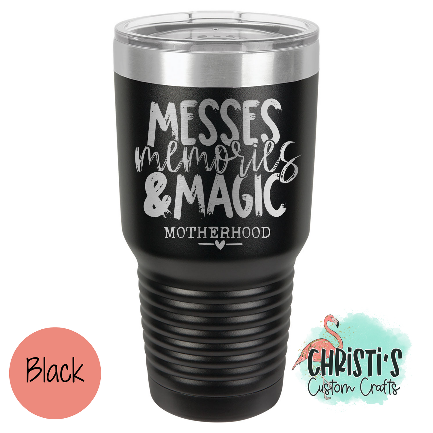 Messes Memories & Magic Powder Coated Tumblers