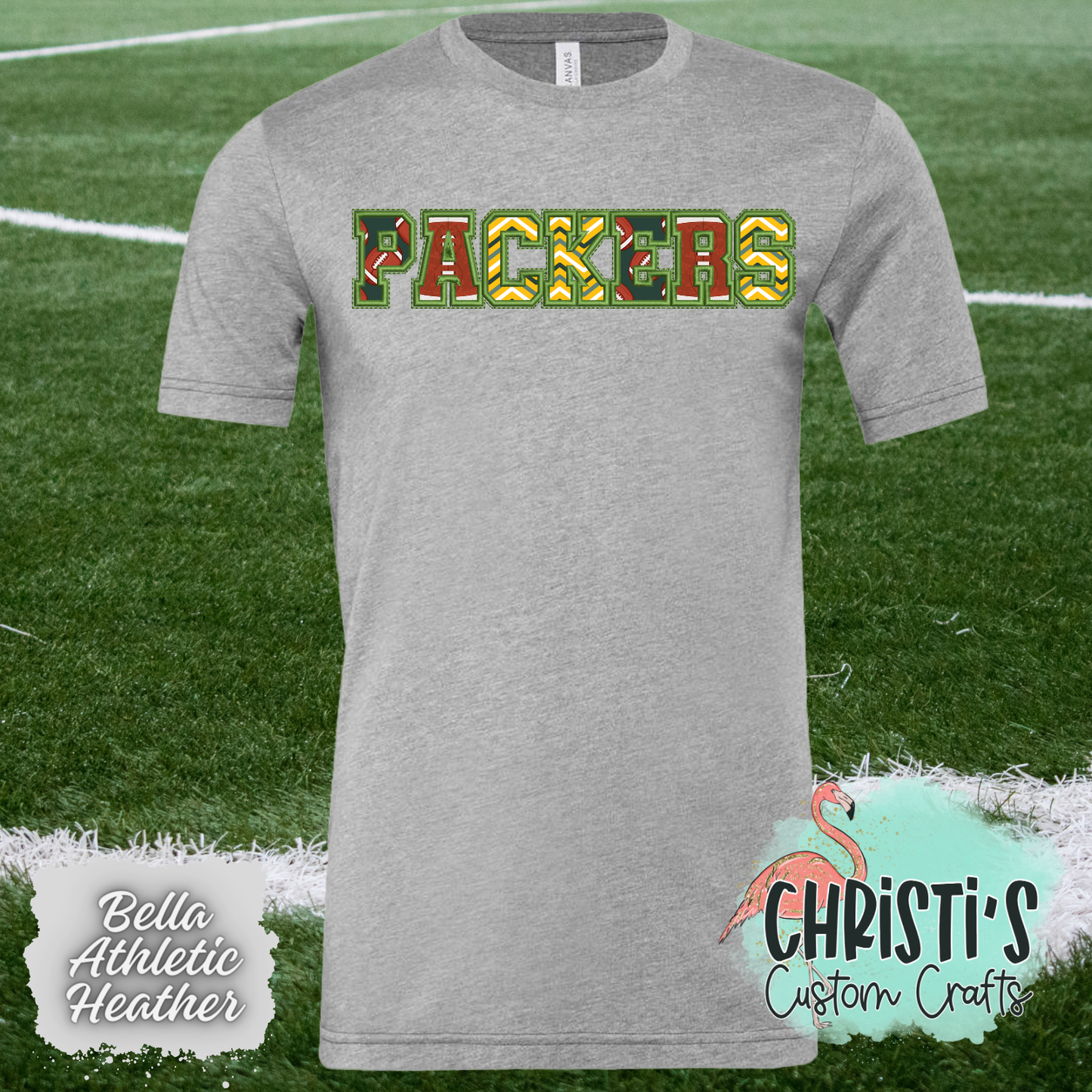 Packers Varsity fill prints