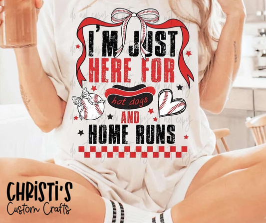 I’m Just Here For Hot Dogs and Home Runs