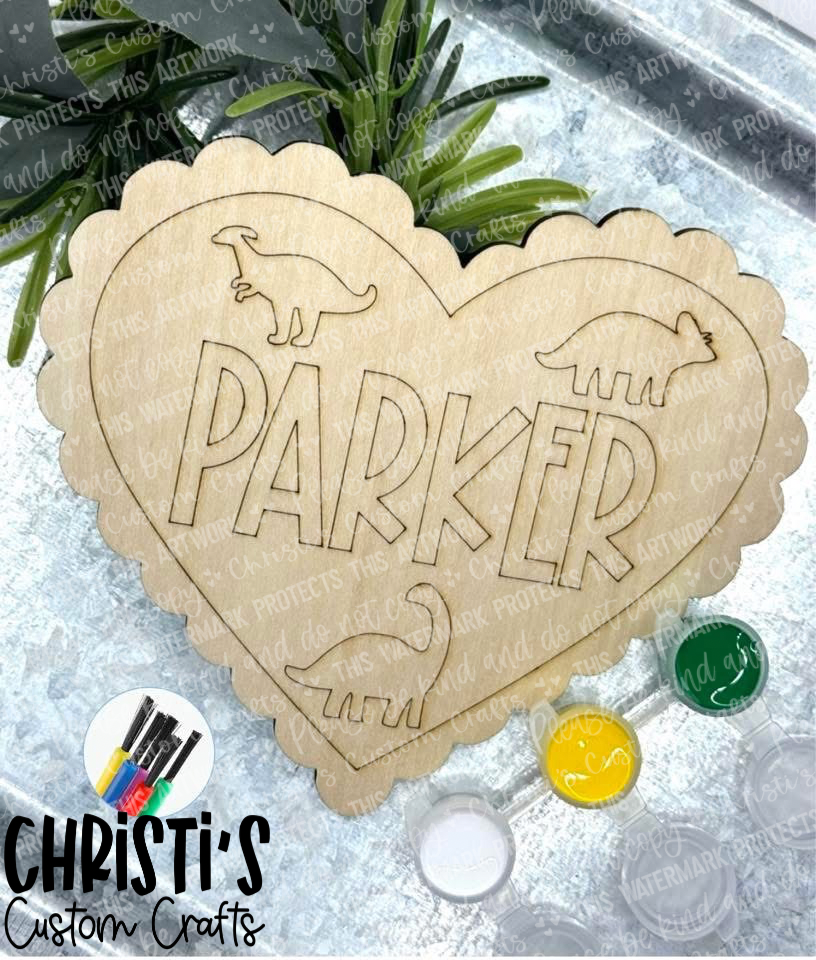 Custom DIY Valentine’s Heart