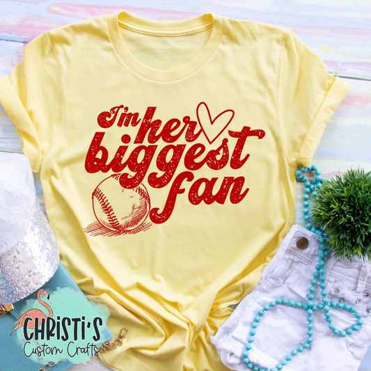 I’m her biggest fan (softball)