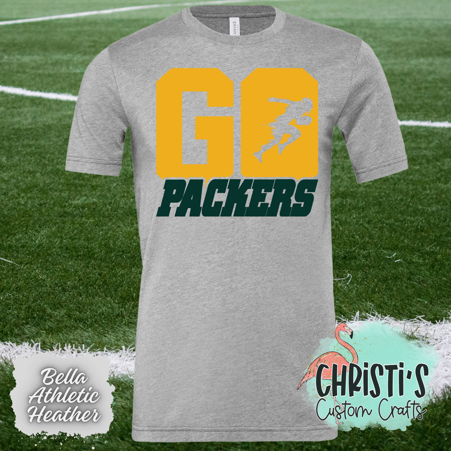 GO PACKERS (player cutout)