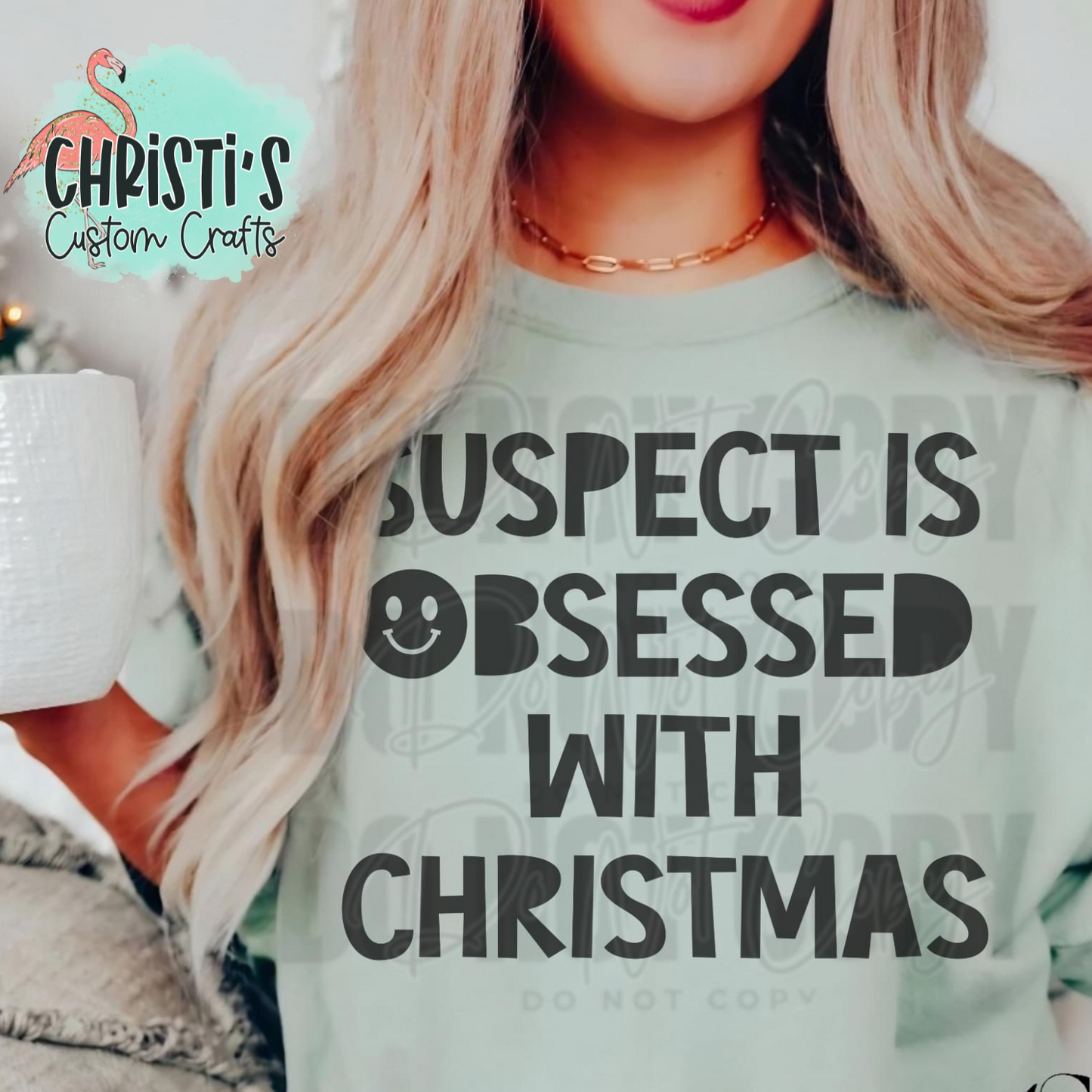Suspect is Obsessed with Christmas