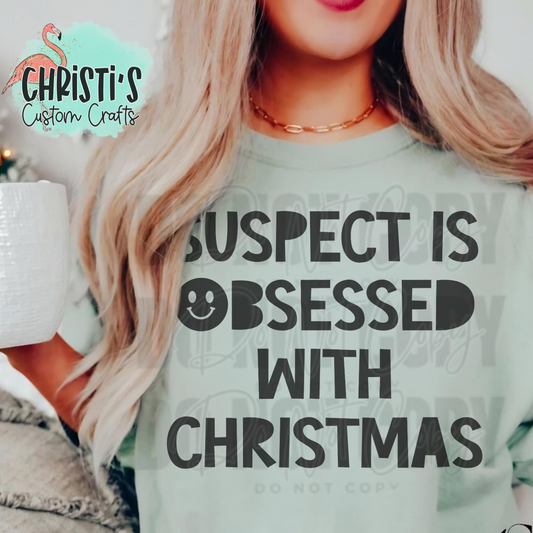 Suspect is Obsessed with Christmas