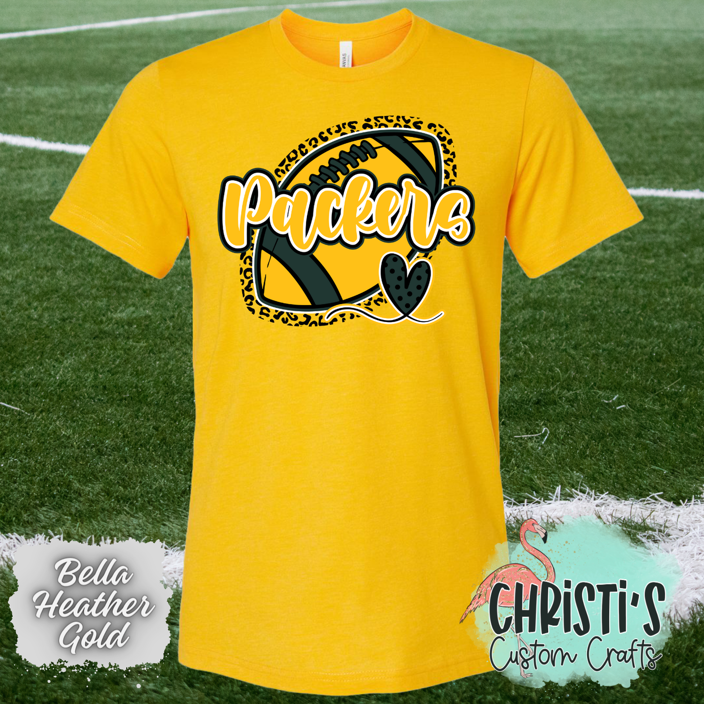 Leopard outline Football