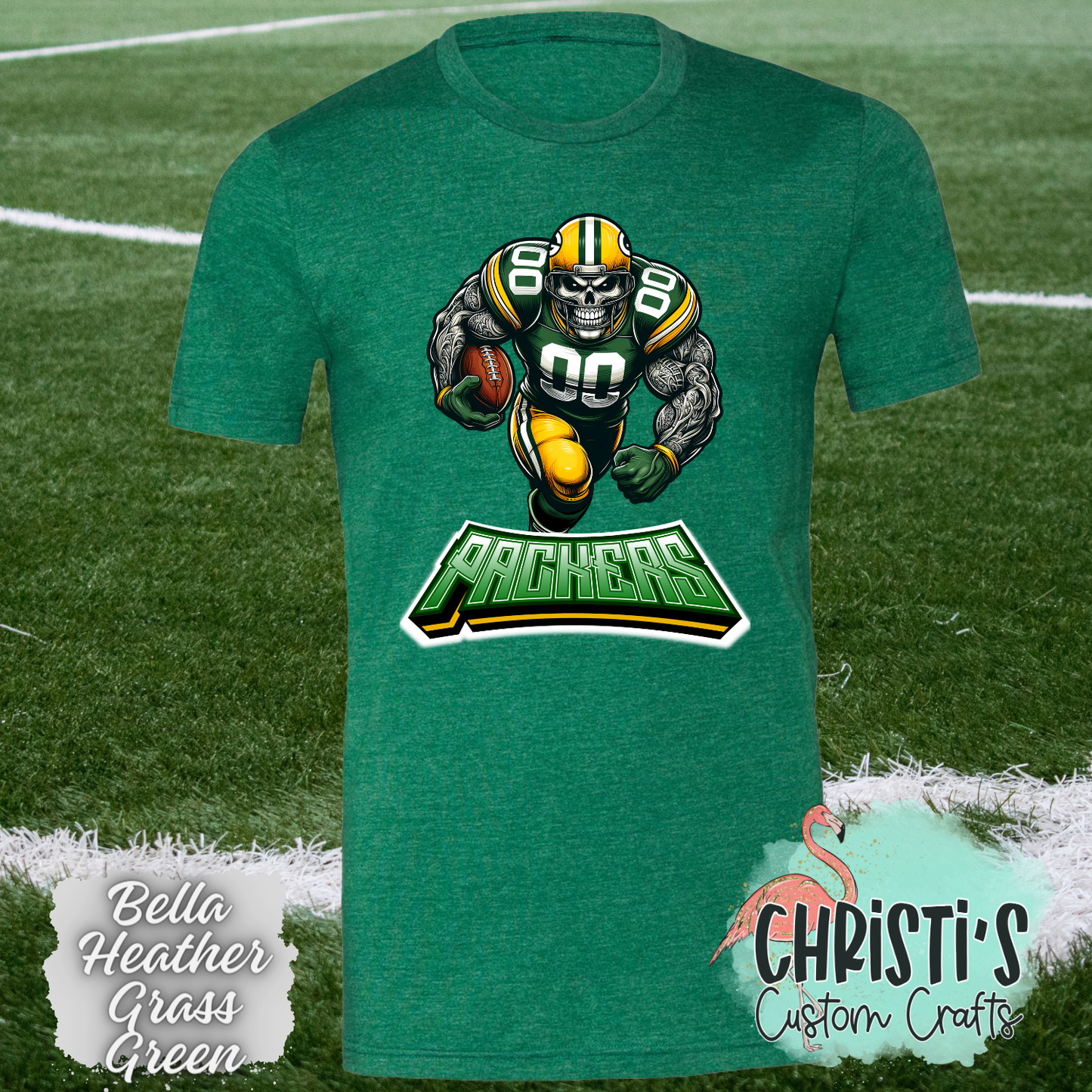 Packers Skull Player