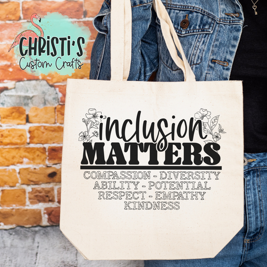 Inclusion matters