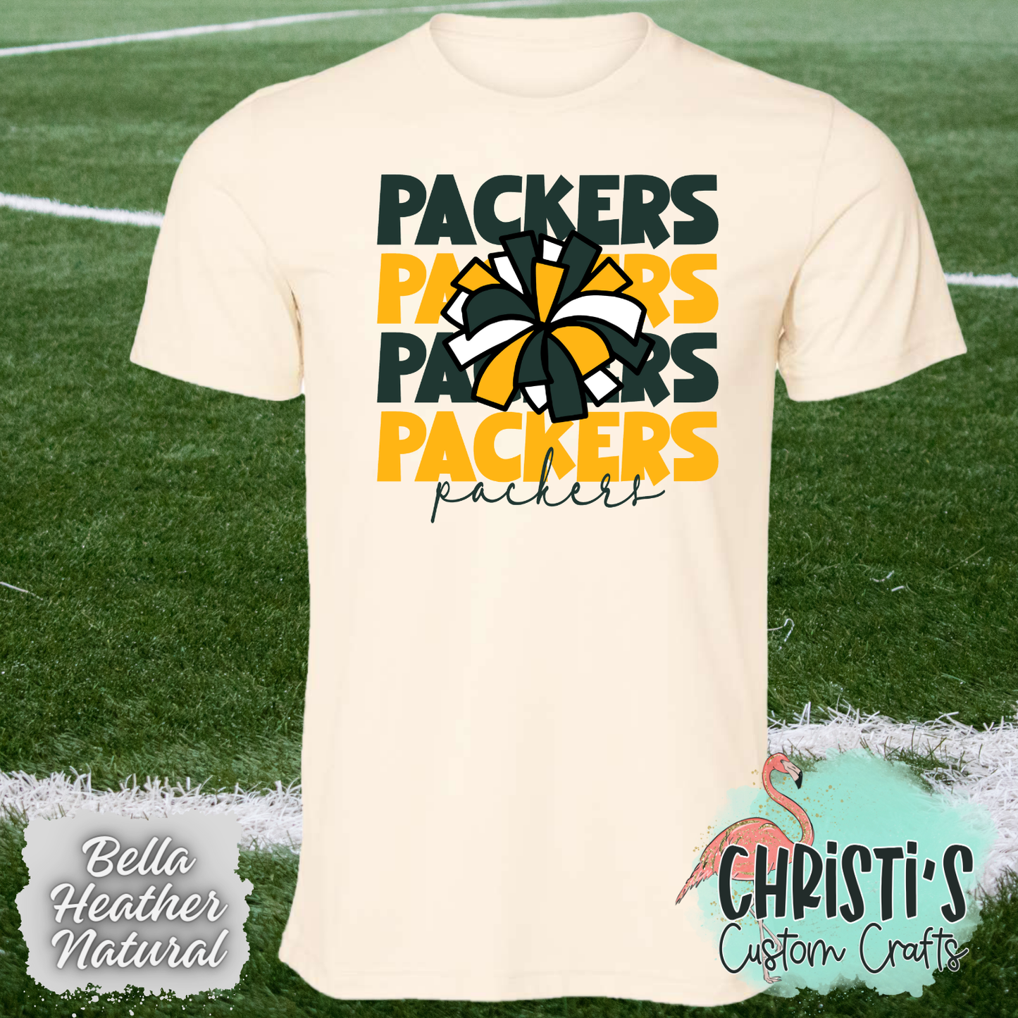 Packers Repeat Pom Pom