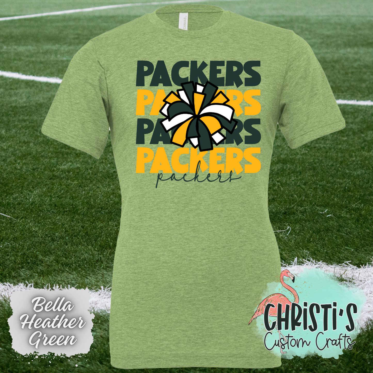 Packers Repeat Pom Pom