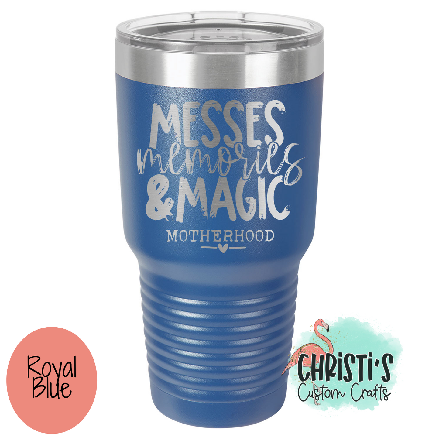 Messes Memories & Magic Powder Coated Tumblers