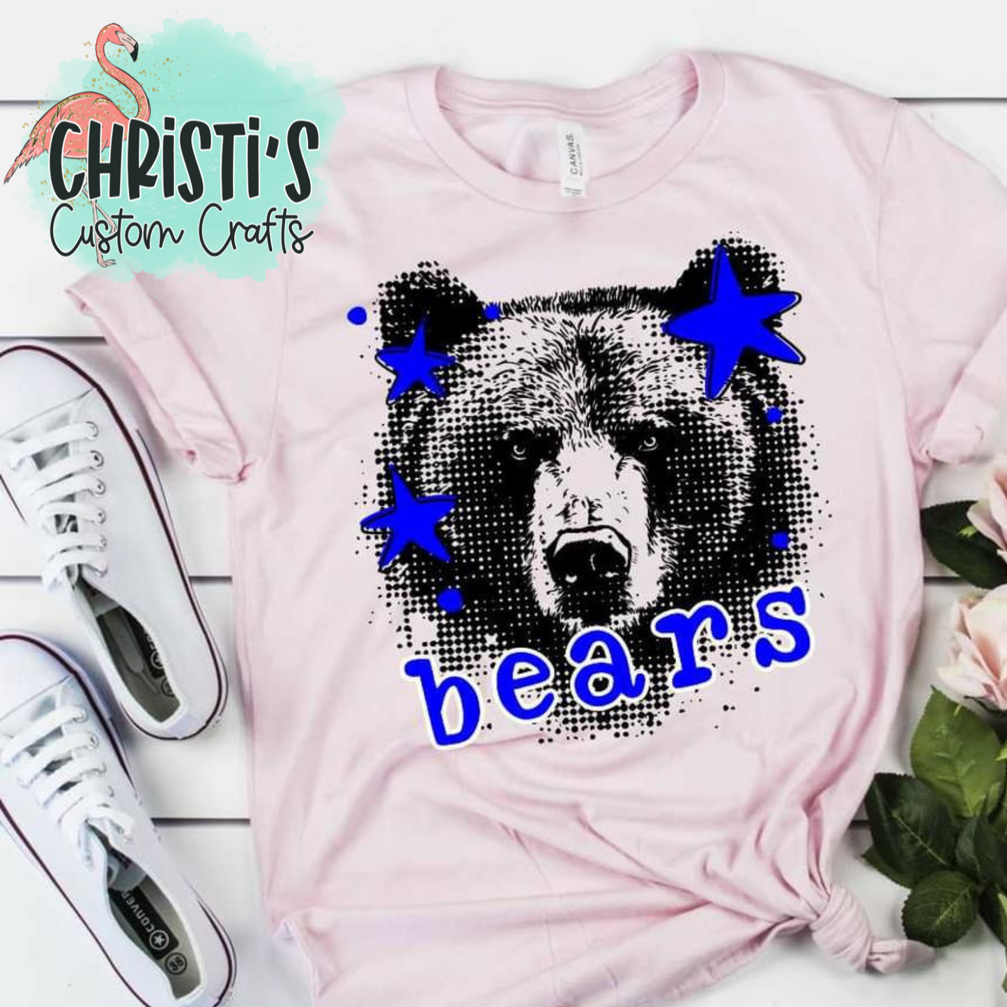 Black Dot Mascot with color choice