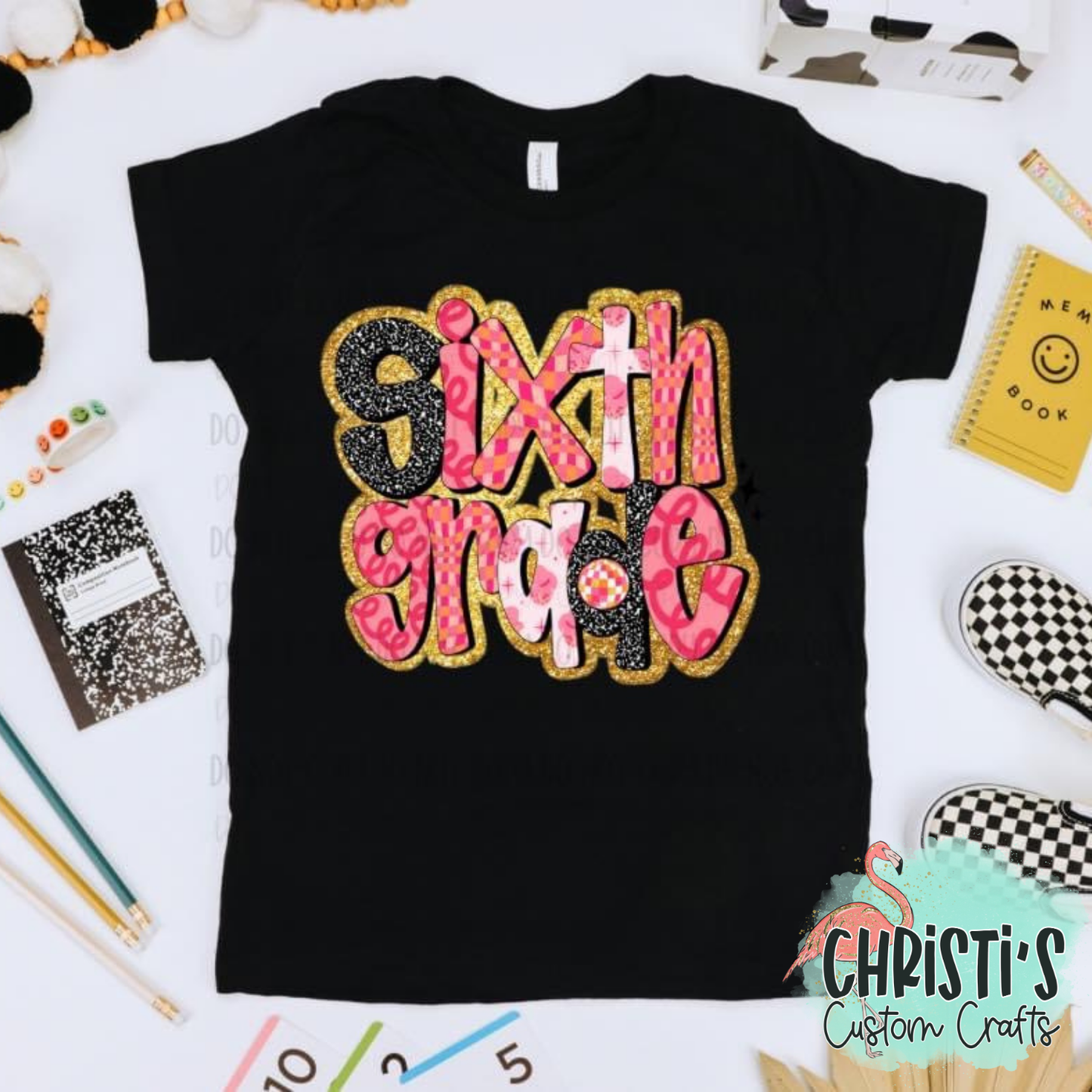 Coral Peach Doodle Letter Grade Levels