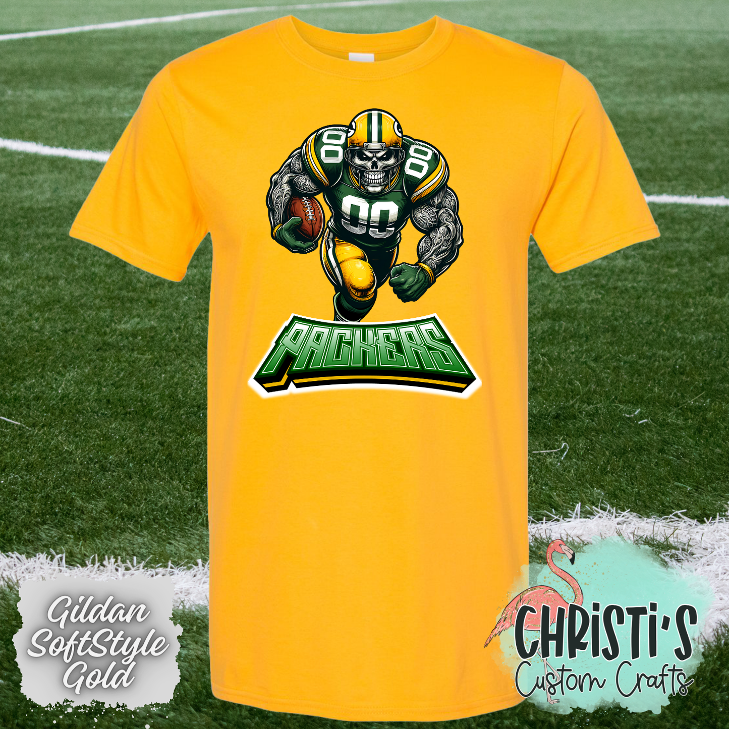 Packers Skull Player