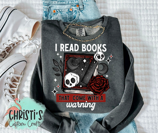 I read Books that come with a warning