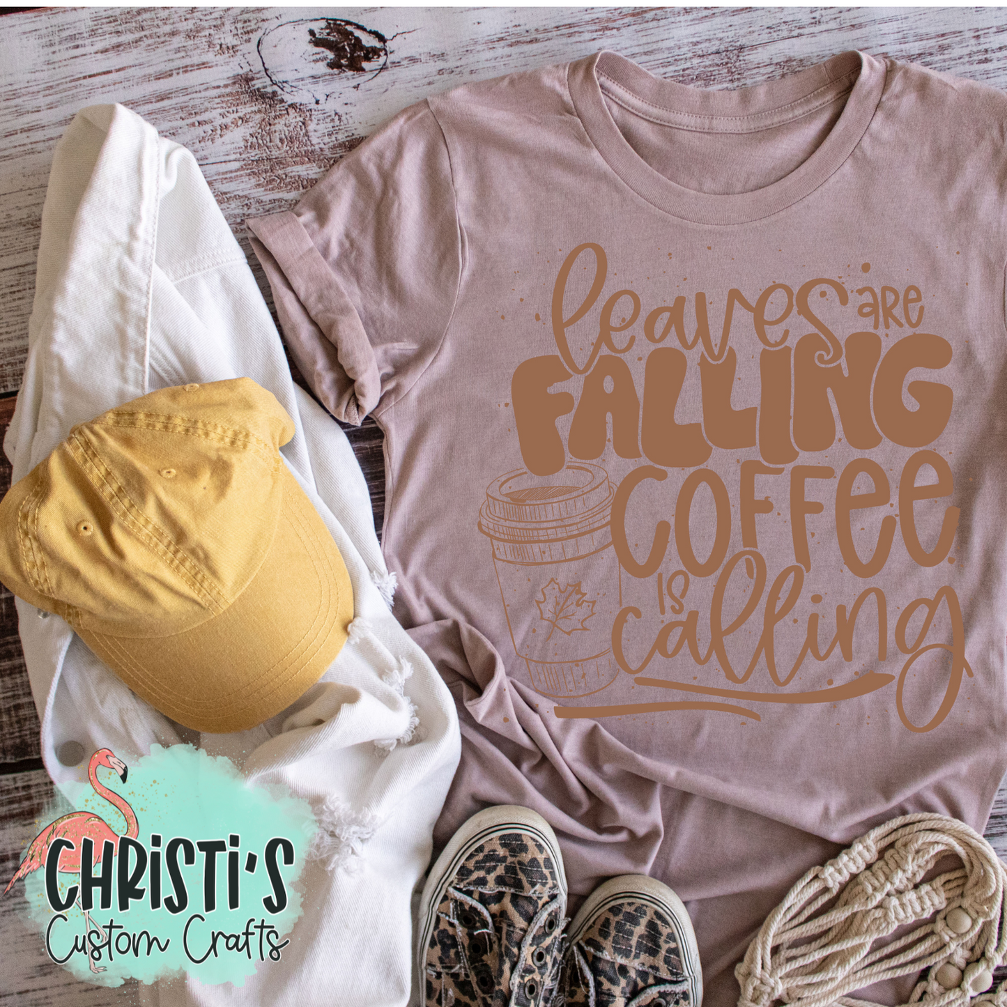 Leaves are falling Coffee is calling