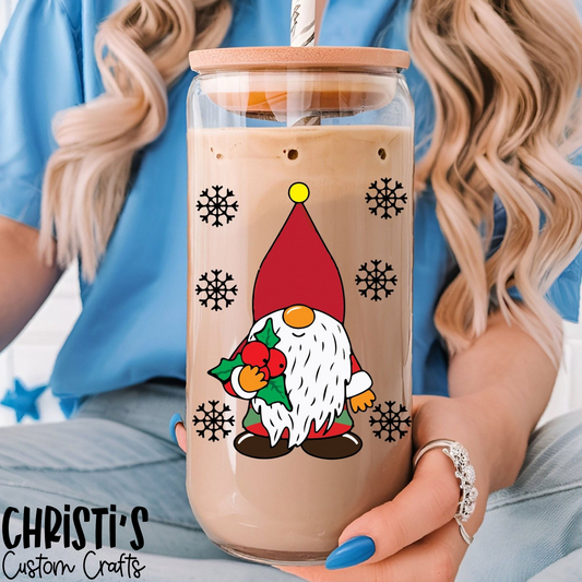 Gnome with Holly