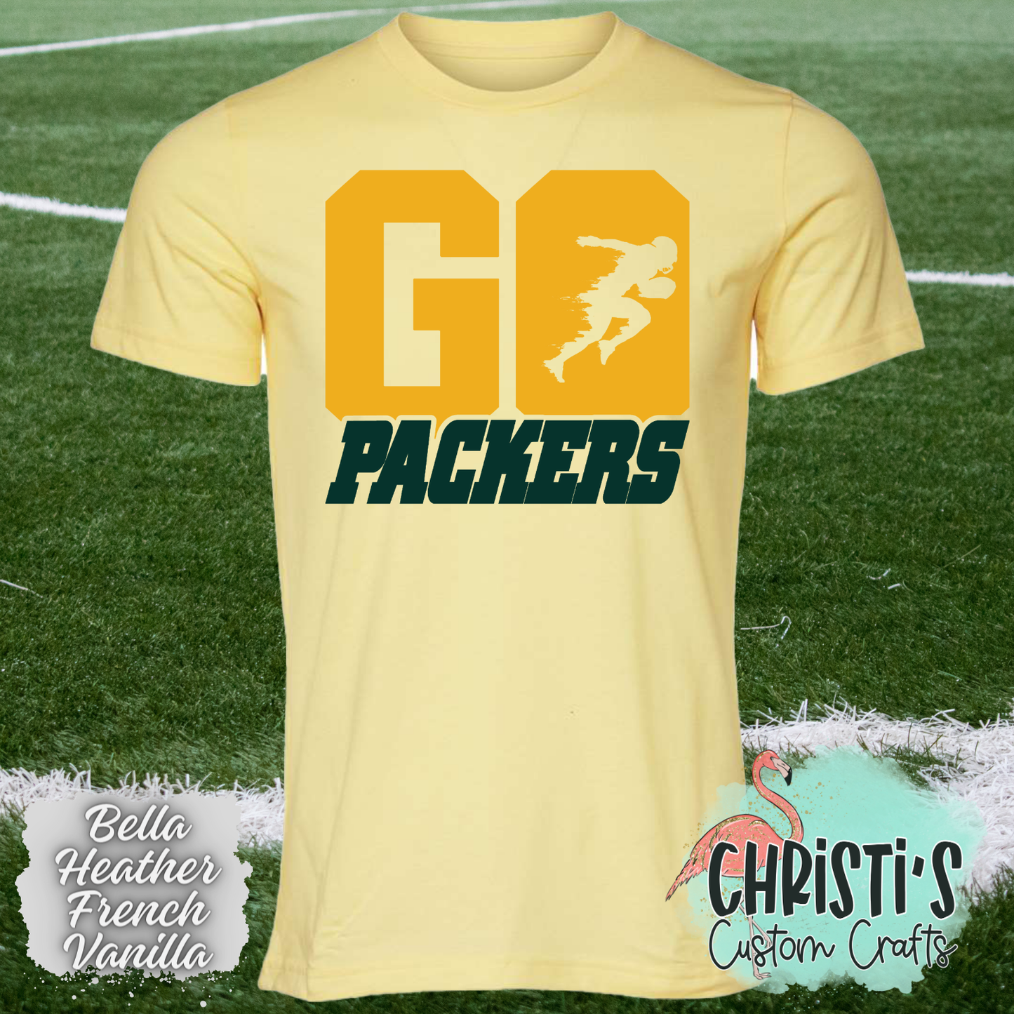 GO PACKERS (player cutout)