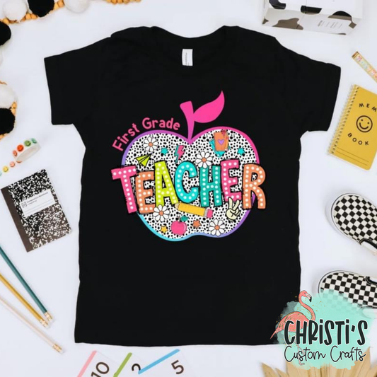Neon Rainbow Teacher Grade Levels