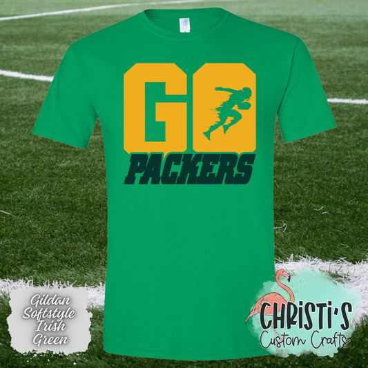 GO PACKERS (player cutout)