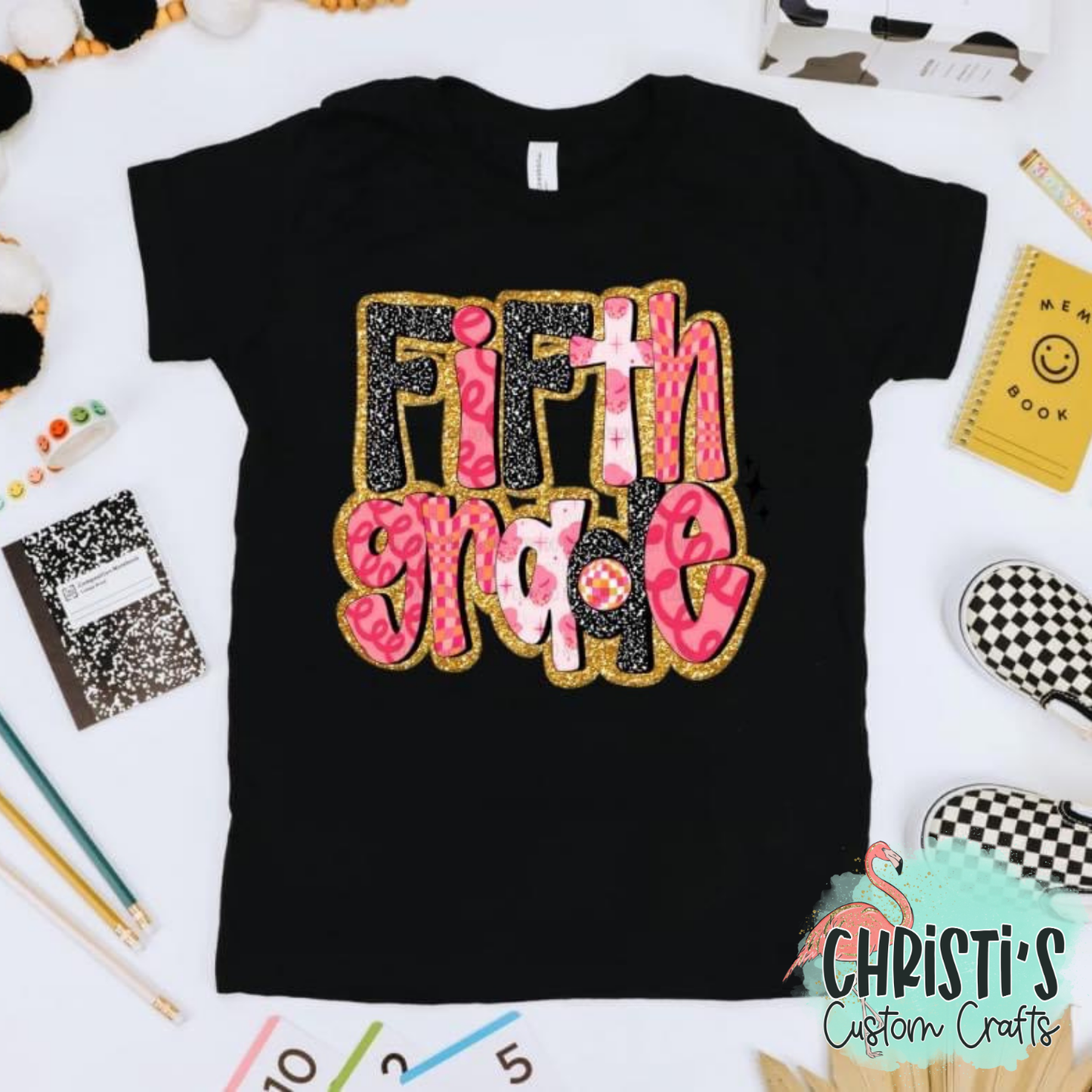 Coral Peach Doodle Letter Grade Levels