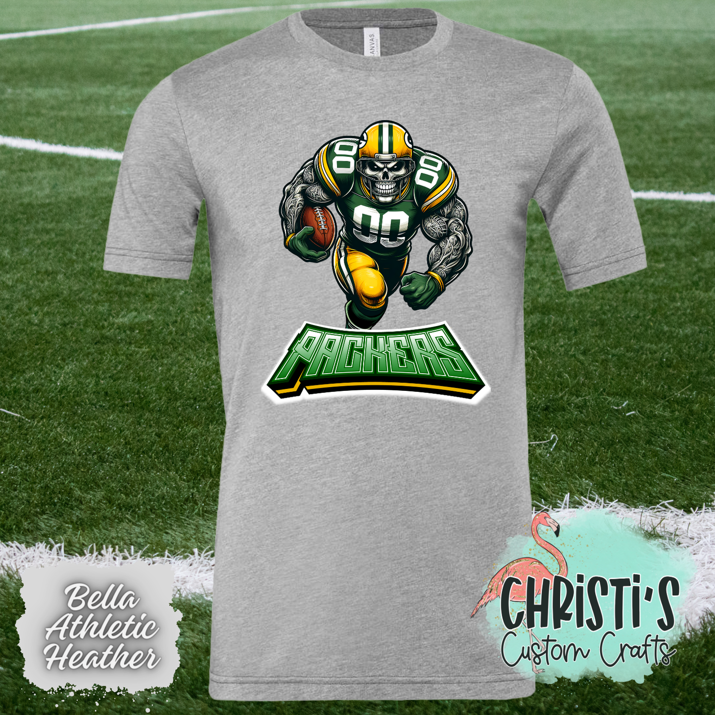 Packers Skull Player