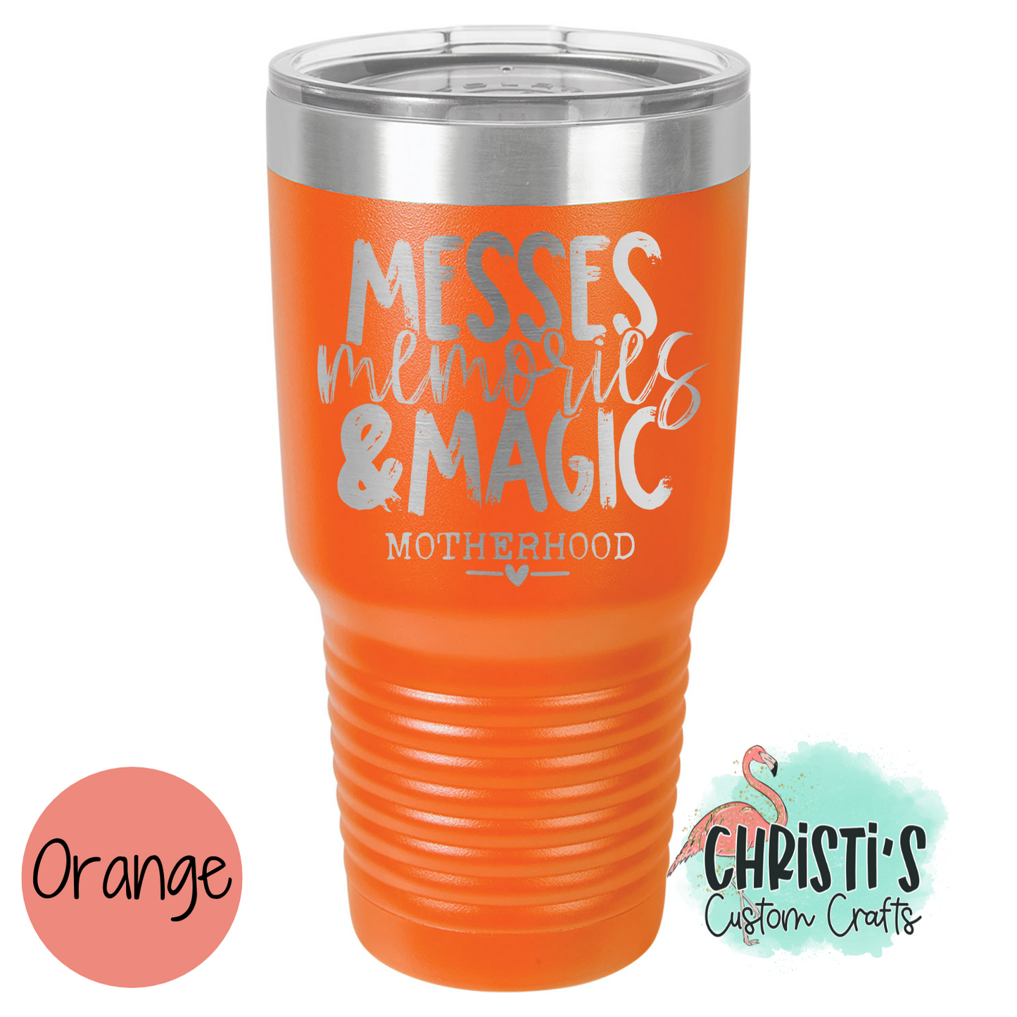 Messes Memories & Magic Powder Coated Tumblers