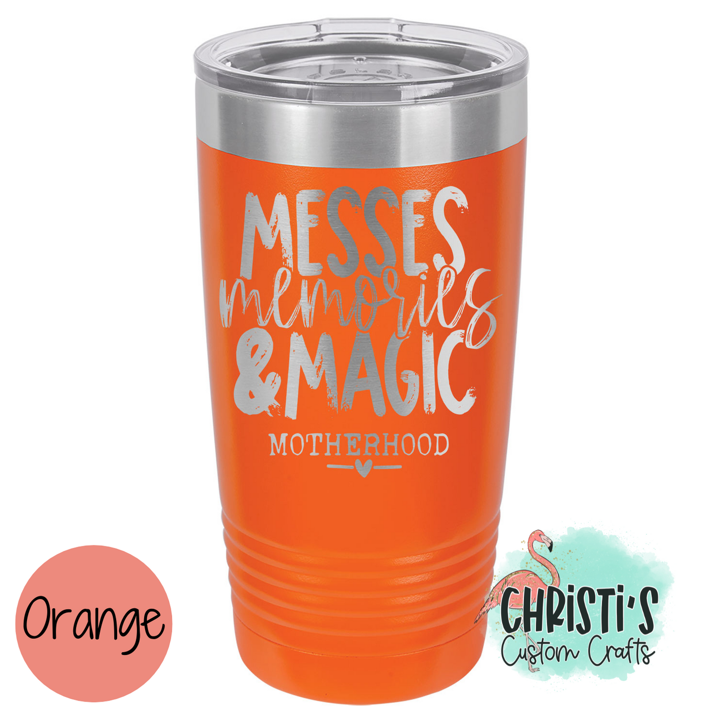 Messes Memories & Magic Powder Coated Tumblers