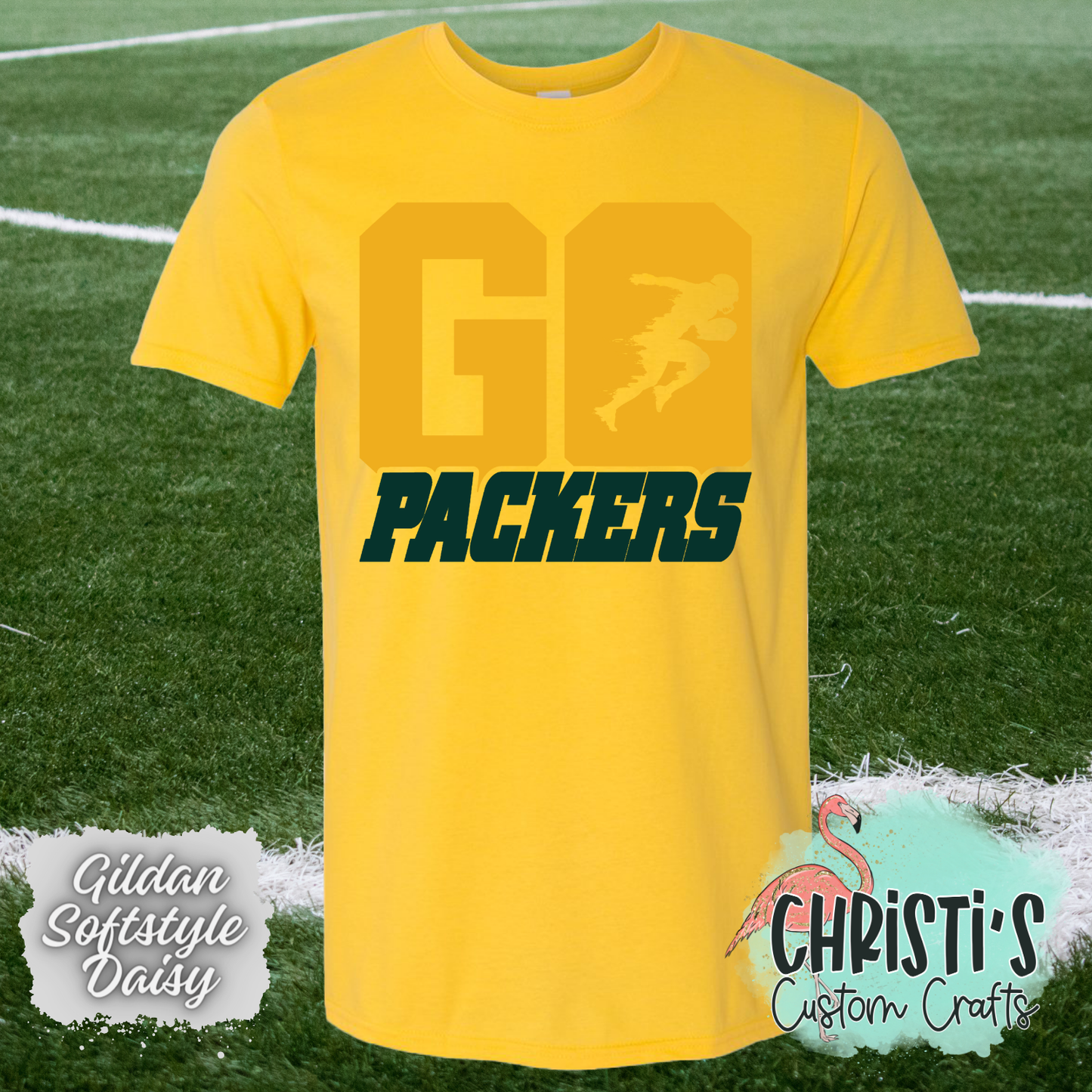 GO PACKERS (player cutout)
