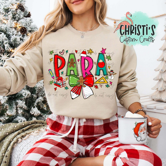 Christmas Para /Teacher/ SPED