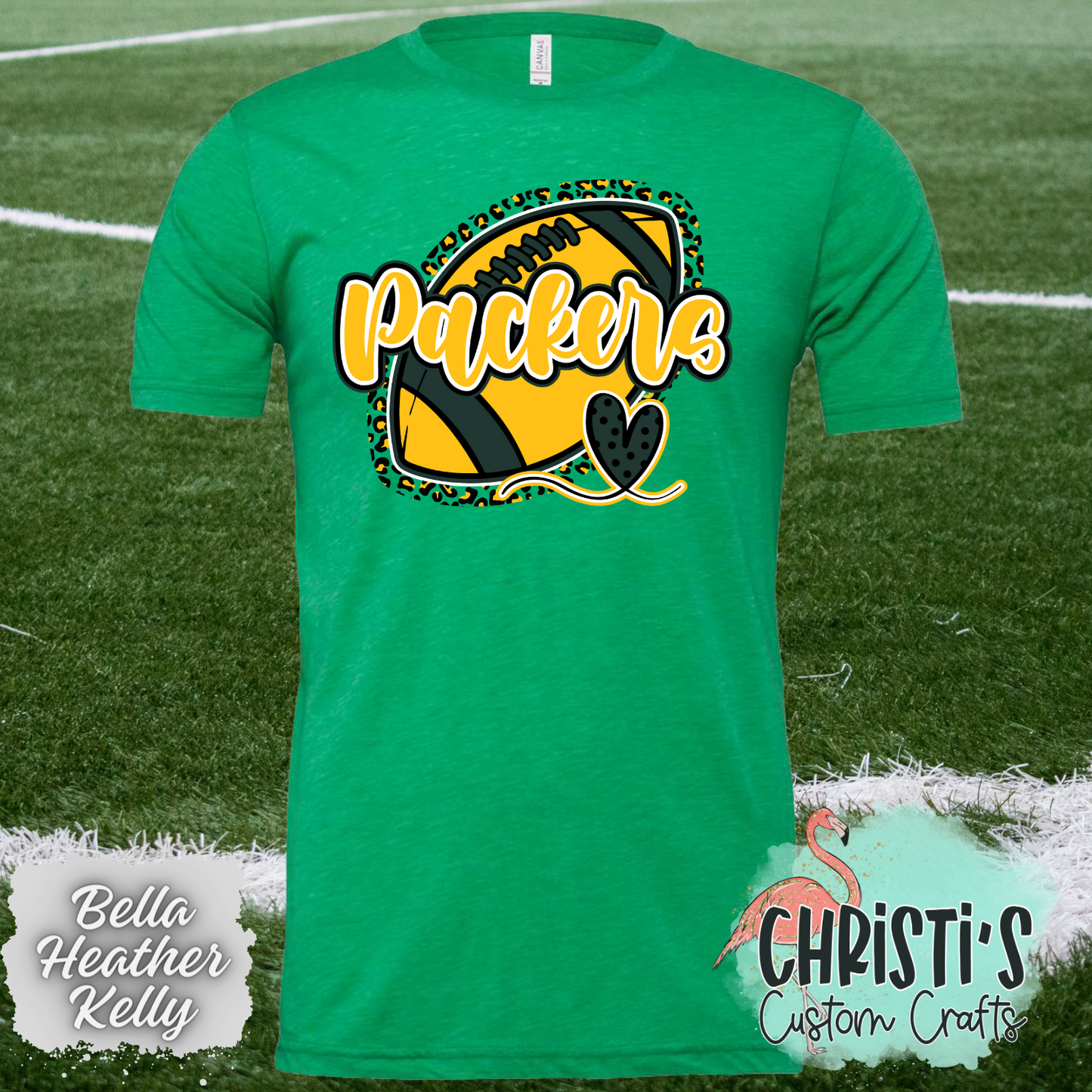 Leopard outline Football