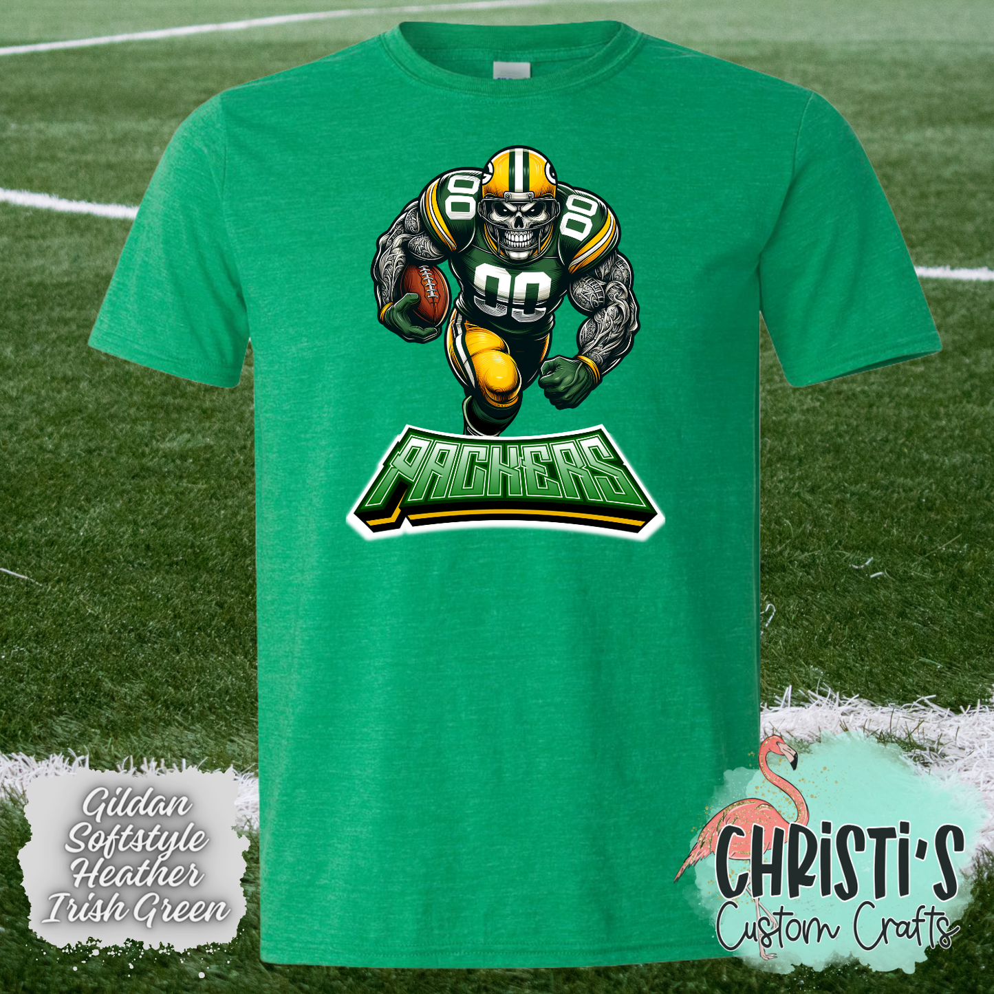 Packers Skull Player
