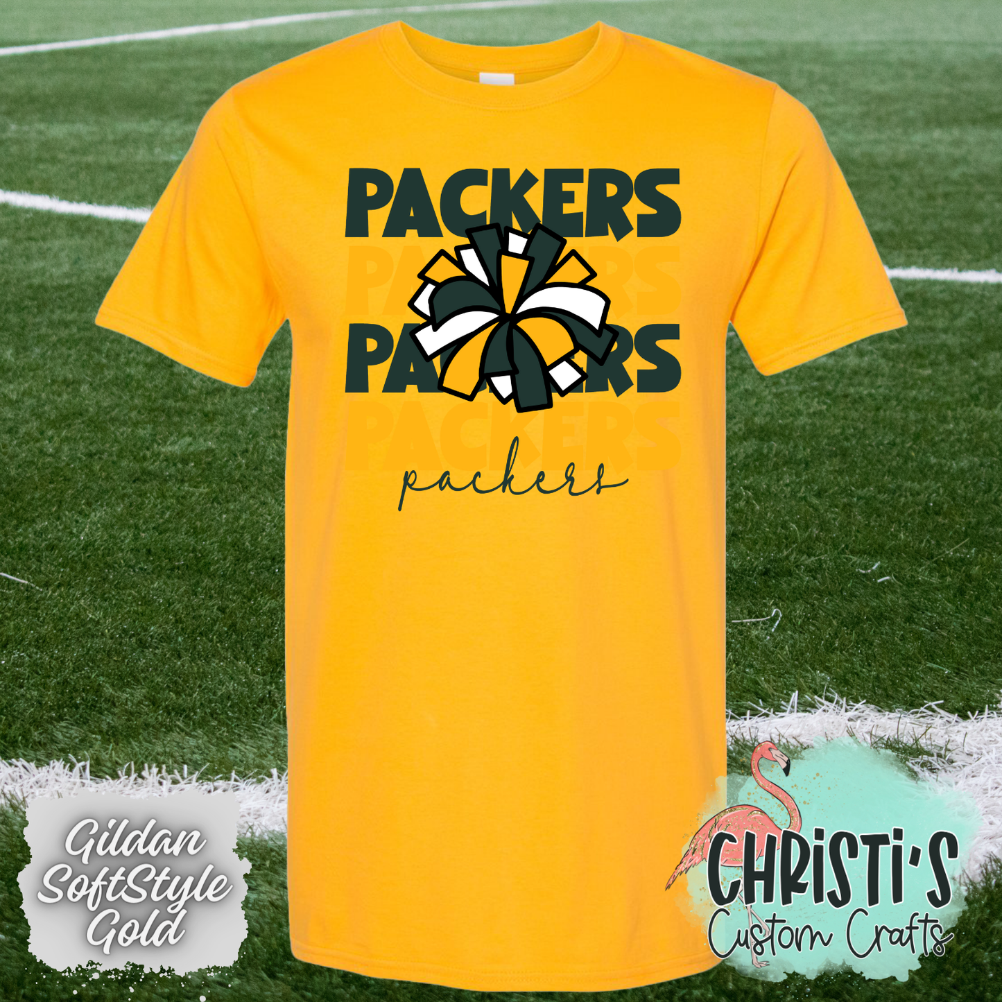 Packers Repeat Pom Pom