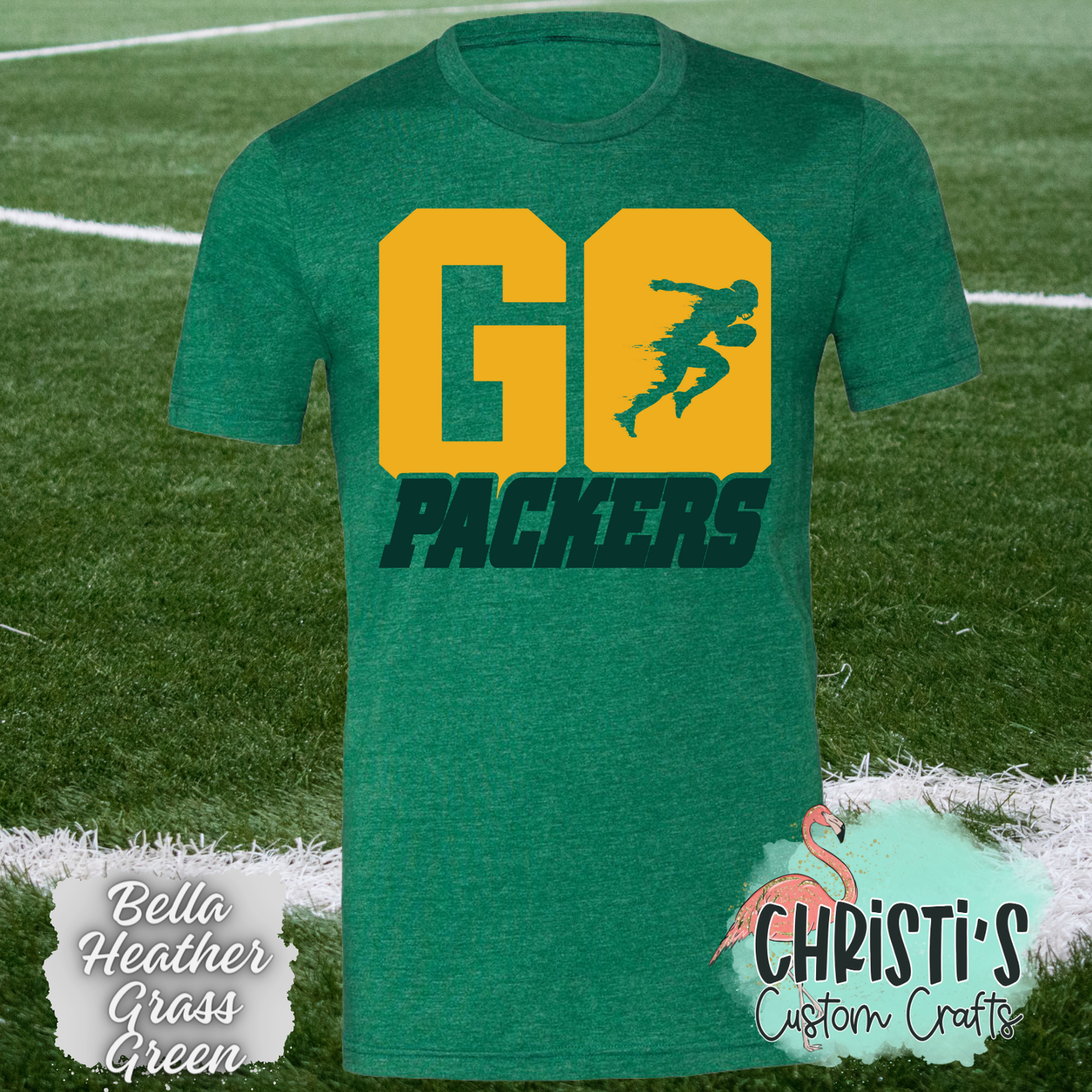 GO PACKERS (player cutout)